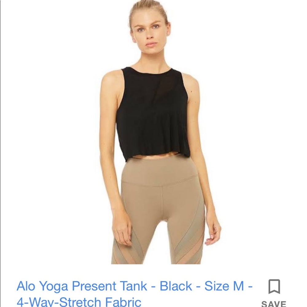 ALO yoga Present tank NWT size medium